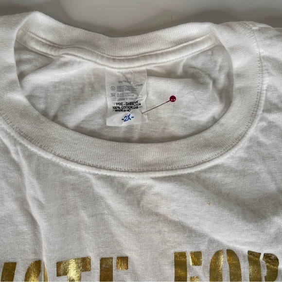 Obama 2008 T-Shirt Vote For A Change Gold Size 2X - Picture 6 of 7